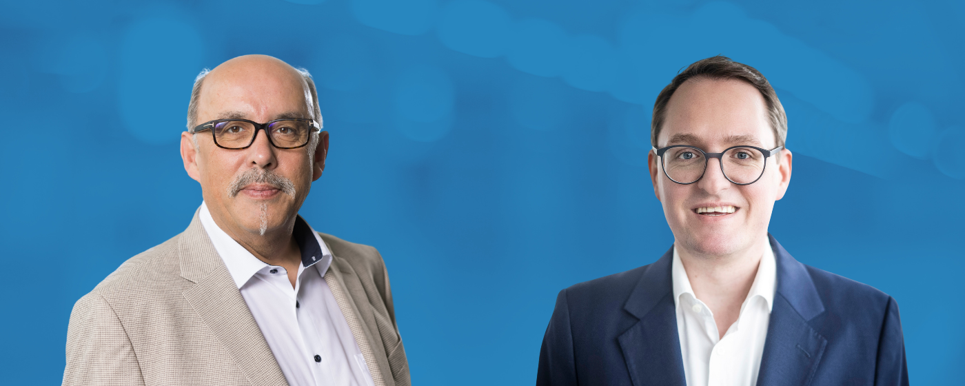 Vergößerung öffnen Gunar Feth und Dominik Lamminger