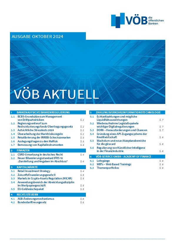 Publikation VÖB Aktuell - Oktober 2024