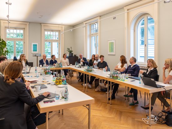 Zur Veranstaltung: Blick auf die Kommunikatoren der VÖB Förderbanken