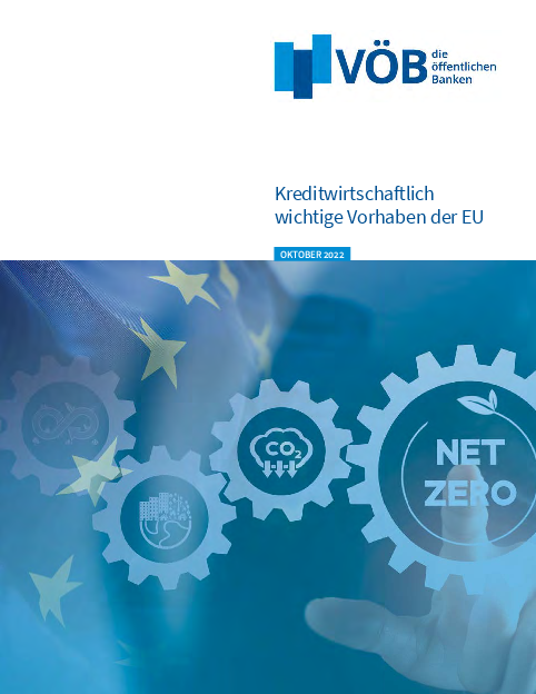 Publikation Kreditwirtschaftlich wichtige Vorhaben der EU