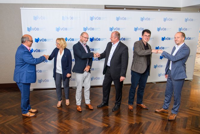 Öffnet eine Lightbox: Verhandlungsführer DBV und öffentliche Banken Verhandlungsführer DBV und öffentliche Banken