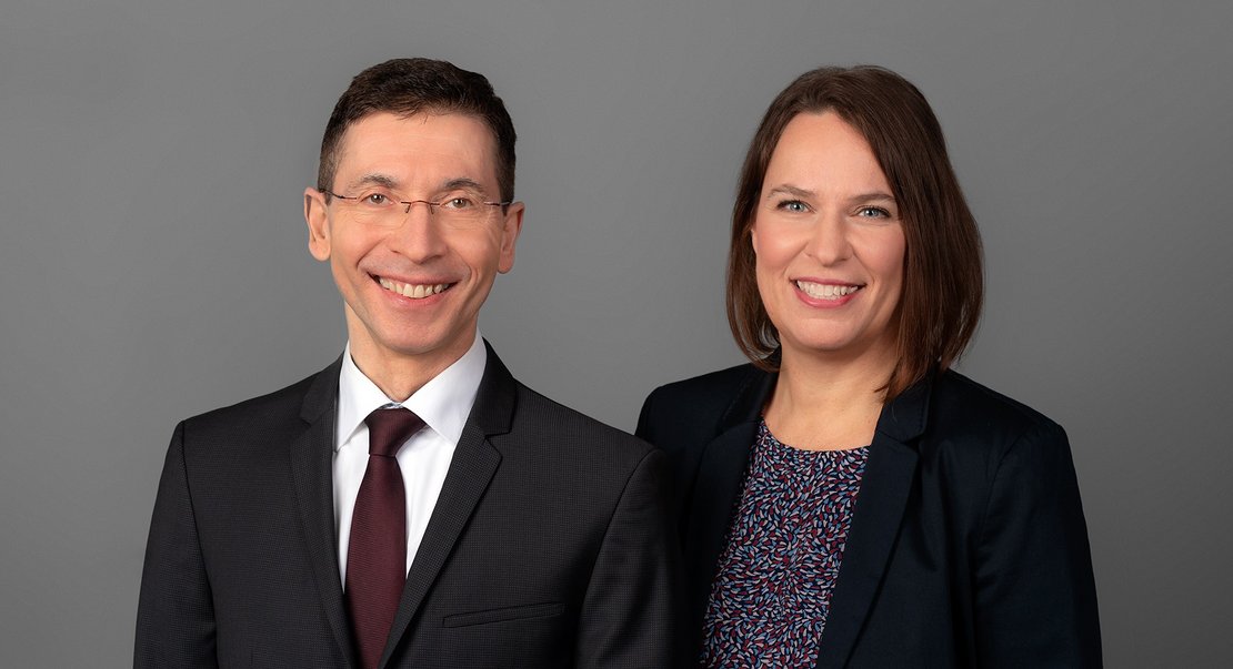Frank Lücke und Petra Ferrazzoli