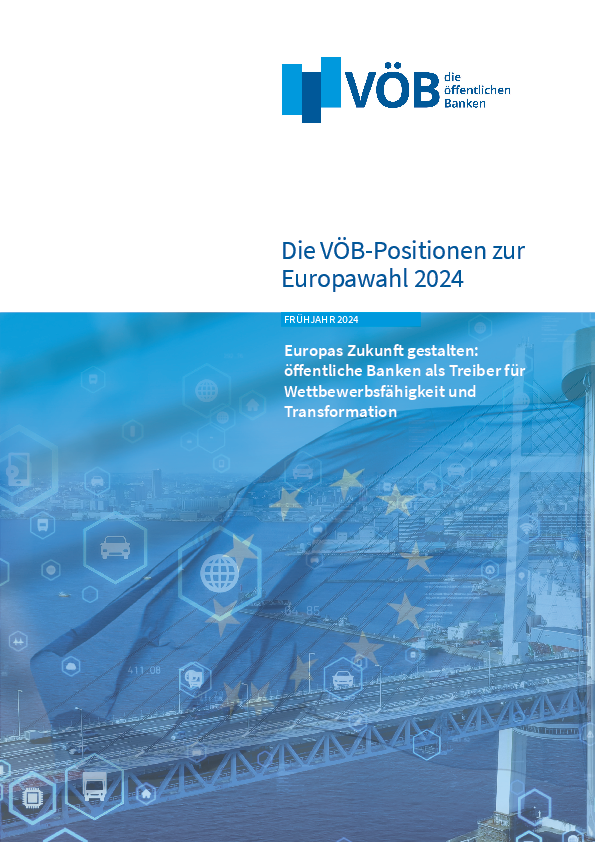 Publikation VÖB-Positionen zur Europawahl 2024