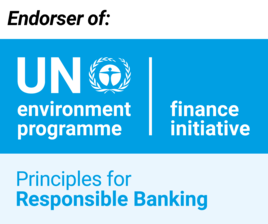 Endorser of UN environment programme finance initiative Principles for Responsible Banking