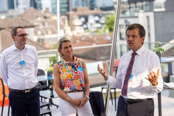 Öffnet eine Lightbox: Dominik Lamminger, Iris Bethge-Krauß & Eckhard Forst Dominik Lamminger, Iris Bethge-Krauß & Eckhard Forst